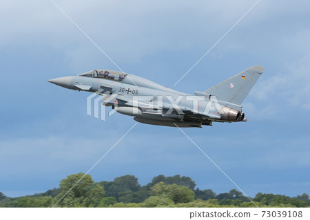 German Air Force EF-2000 Eurofighter Takeoff 73039108