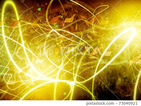 Abstract golden rays - Stock Illustration [73040921] - PIXTA