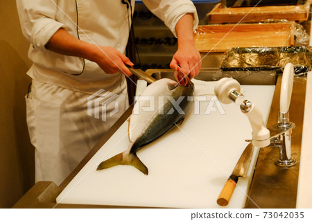 Dismantling of yellowtail 73042035
