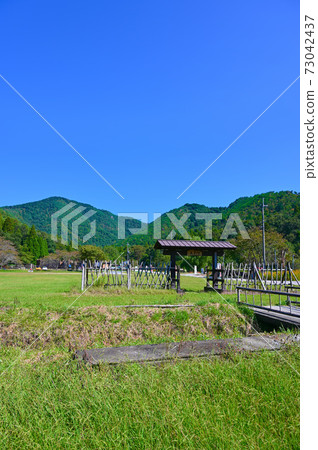 大谷城跡長城市山城城門 大谷城跡長城市山城城門 73042437