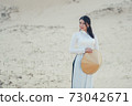 Beautiful vietnamese lady 73042671