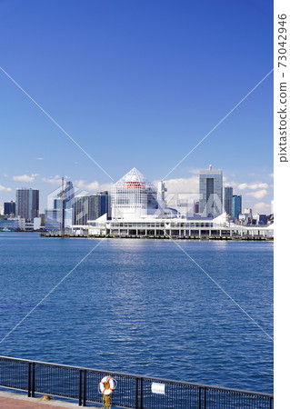 東京灣地區晴海碼頭的風景 東京灣地區晴海碼頭的風景 73042946