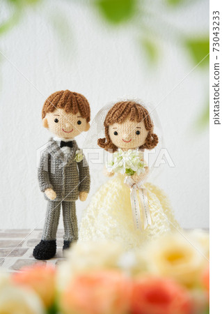 Crochet discount wedding doll