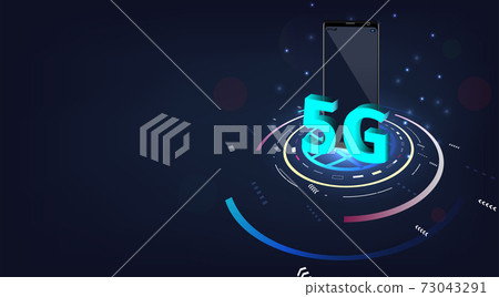 5G mobile network. 5G mobile network. 73043291