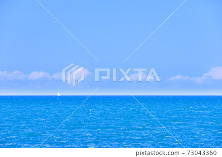 Blue sky and sea Blue sky and sea 73043360