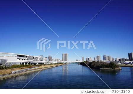 東京灣地區筱之運河和豐洲市場 東京灣地區筱之運河和豐洲市場 73043540
