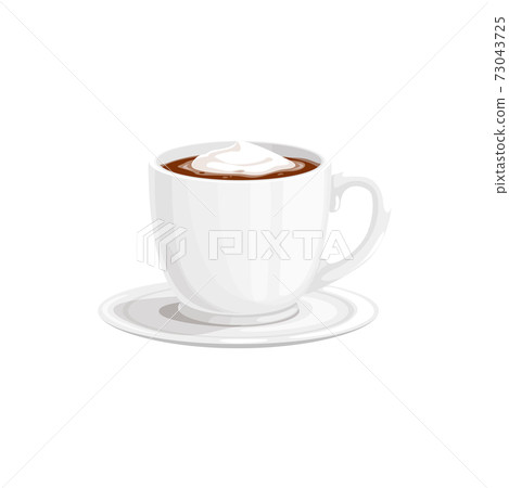 Chocolate hot cup, cocoa drink mug or coffee 73043725