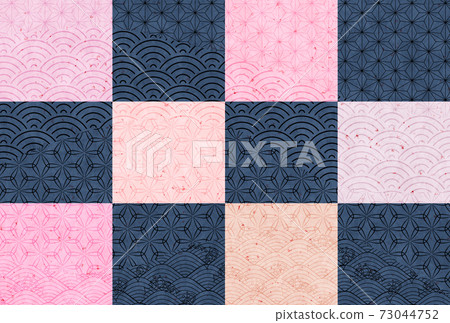 Spring Japanese pattern background - Stock Illustration [73044752] - PIXTA