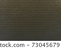 Pattern of dark brick wall for texture and background 73045679