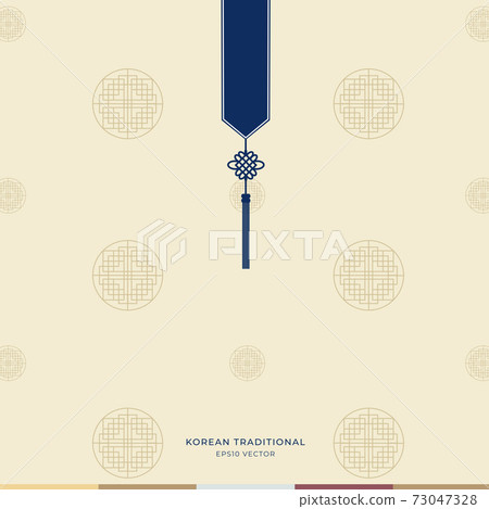 Korean traditional background 73047328