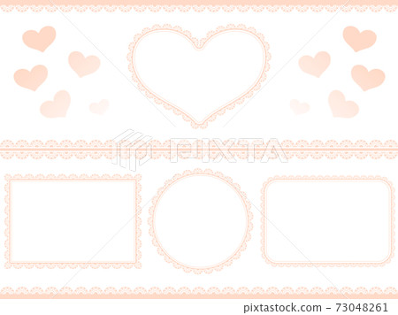 框架材料與花邊的形象 73048261