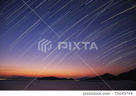 瀨戶內日出的星空 73049744