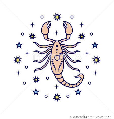 Scorpio zodiac sign 73049838