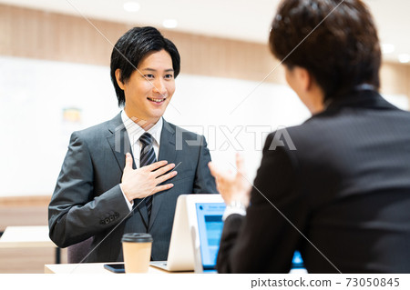 辦公室工程師會議業務個人計算機 73050845