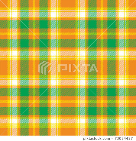 Plaid pattern seamless. Check fabric texture. Stripe square background. Vector textile design. 73054457
