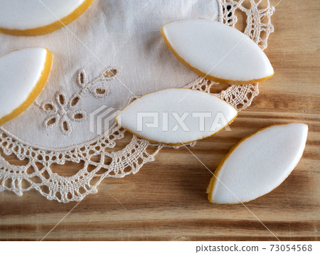 Typical almond sweets from france calissons d'aix Typical almond sweets from france calissons d'aix 73054568