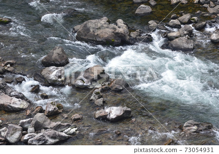 Mountain stream (upstream Shimanto River / Shimanto Town, Takaoka District, Kochi Prefecture) Mountain stream (upstream Shimanto River / Shimanto Town, Takaoka District, Kochi Prefecture) 73054931