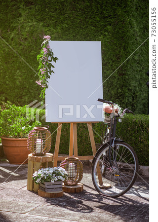 Canvas wedding decoration retro style Canvas wedding decoration retro style 73055156