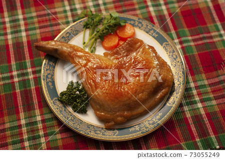 Roast chicken using local birds Roast chicken using local birds 73055249