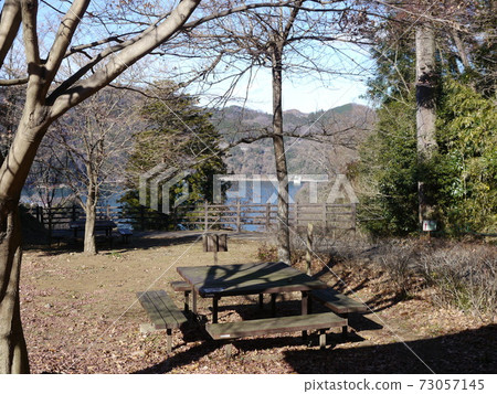 Lake Tsukui Shiroyama Park View toward Lake Tsukui 73057145