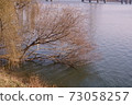 Winter scenery of the han river 73058257
