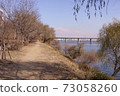 Winter scenery of the han river 73058260