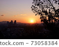 The sunset in Seoul 73058384