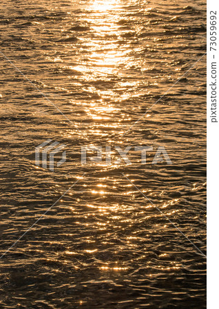 River flow / waves (warm colors) 73059692