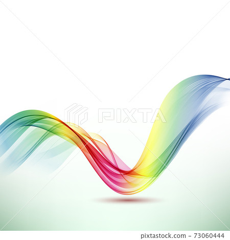 abstract colorful rainbow wave background vector illustration abstract colorful rainbow wave background vector illustration 73060444