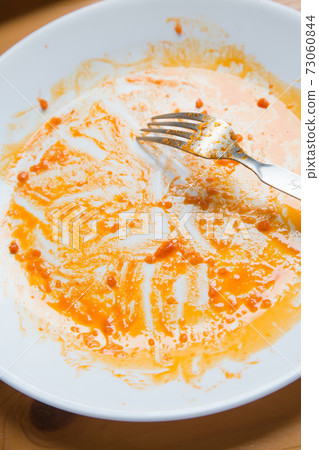 The plate that I finished eating 73060844