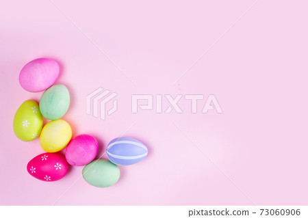 Easter scene with rabbit ears Easter scene with rabbit ears 73060906