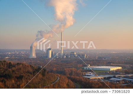 Heat and power station, Herne, Ruhr Metropolis, Germany Heat and power station, Herne, Ruhr Metropolis, Germany 73061820