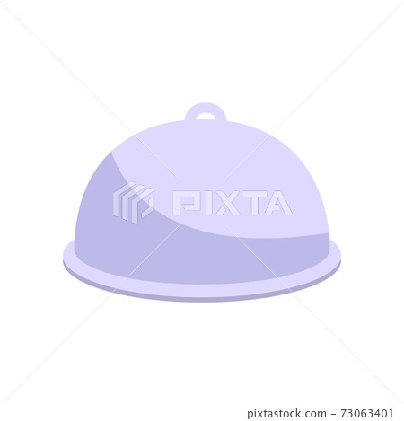Flat Cloche Illustration Flat Cloche Illustration 73063401