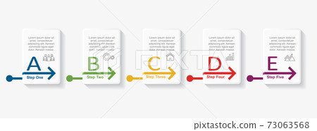 Infographic design template with place for your data. Vector illustration. 73063568