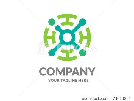 creative simple abstract circle link connected technology data vector illustration creative simple abstract circle link connected technology data vector illustration 73063865