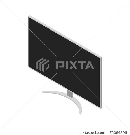 Smart Home TV Illustration 73064896