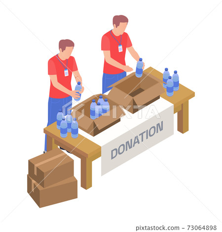 Volunteering Vector Illustration 73064898