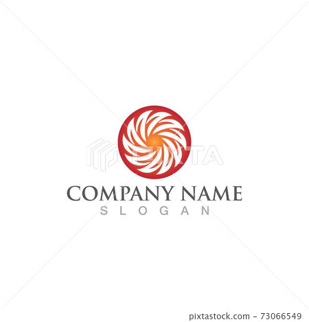 vortex vector illustration icon 73066549