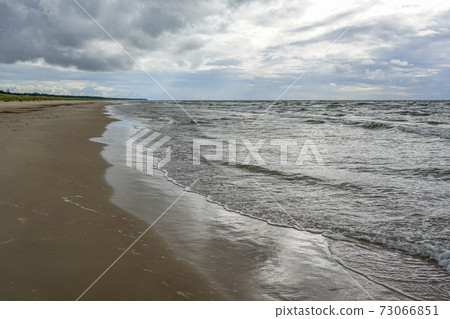 baltic sea coast in latvia in summer baltic sea coast in latvia in summer 73066851