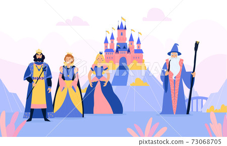 Kingdom With Fairy Tale Characters 73068705