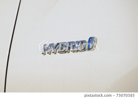 混合動力車徽豐田車 73070385
