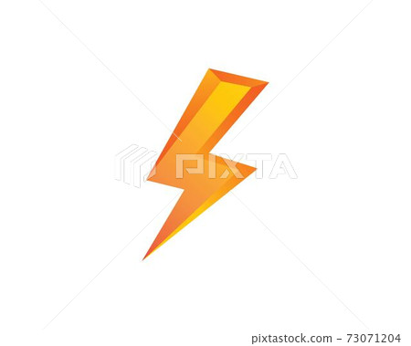 flash power thunder illustration vector 73071204