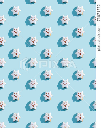 funny gingerbread seamless pattern cute pastry 73071752