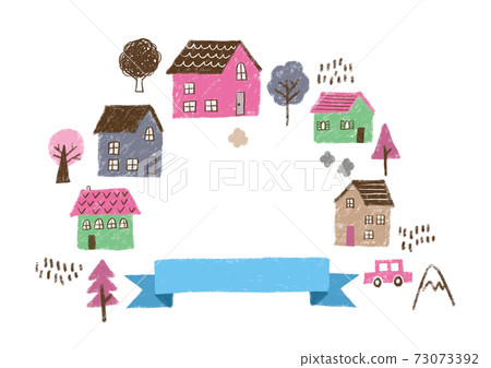 Hand drawn city illustration 01 73073392