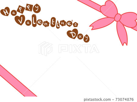 Valentine's Day Message Card Valentine's Day Message Card 73074876
