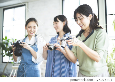 一名女子參加相機課 73075205