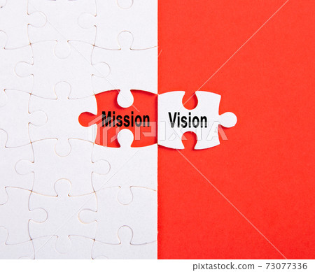 VISION and MISSION using jigsaw puzzles. VISION and MISSION using jigsaw puzzles. 73077336