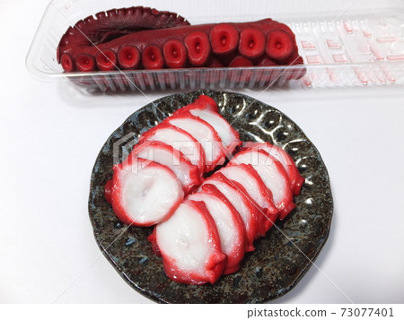 Cut vinegar octopus 73077401