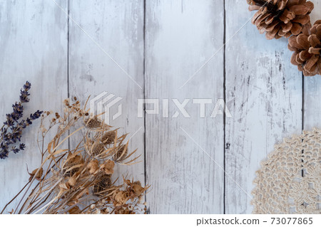 白板牆上的時尚乾花 73077865