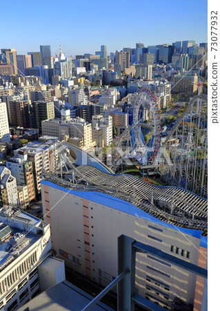 文京市民中心內的東京城市景觀文京區 73077932